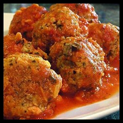 Italian meatballs